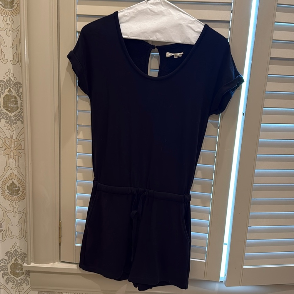 Black Lou and grey butter soft romper sz xs